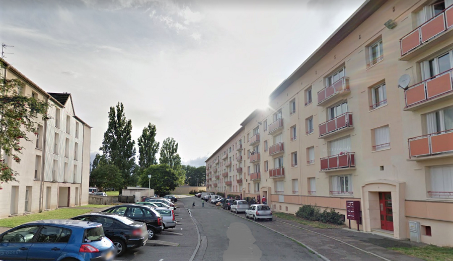 La rue Albert Camus dans le quartier de la Madeleine où se sont déroulés les faits - Illustration © Google Maps