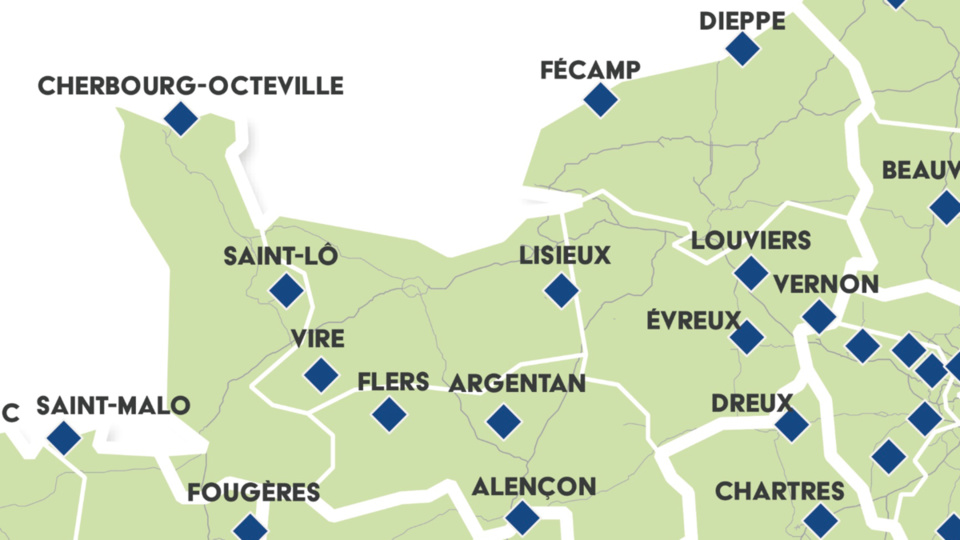Douze villes de Normandie retenues dans le programme « Action Cœur de Ville »