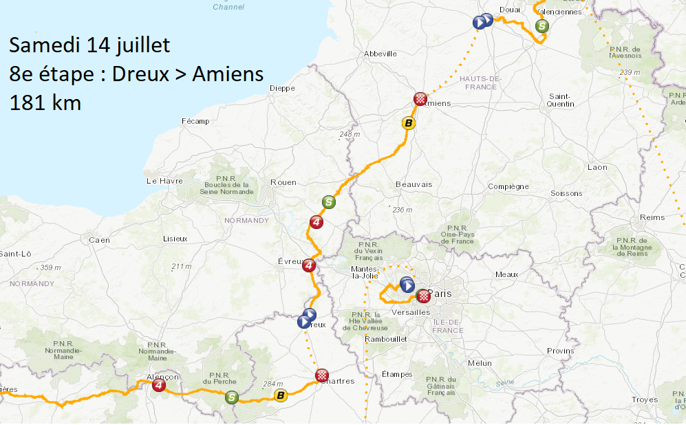 Le Tour de France traverse l’Eure le 14 juillet : ce qu’il faut savoir 