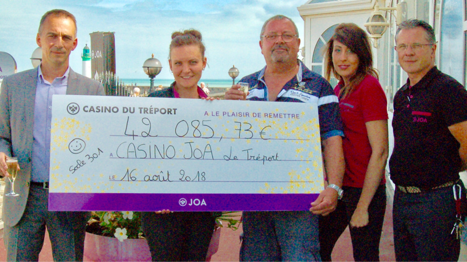 Jackpot : plus de 42 000 € remportés au Casino JOA du Tréport, en Seine-Maritime 