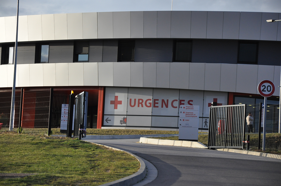 La fillette a été conduite au centre hospitalier d'Evreux - Photo © infonormandie