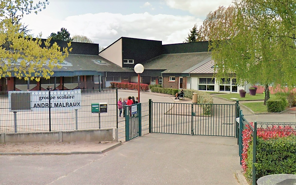 Les écoliers ont pu être accueillis normalement ce lundi matin après remise en état des lieux durant le week-end - Illustration © Google Maps