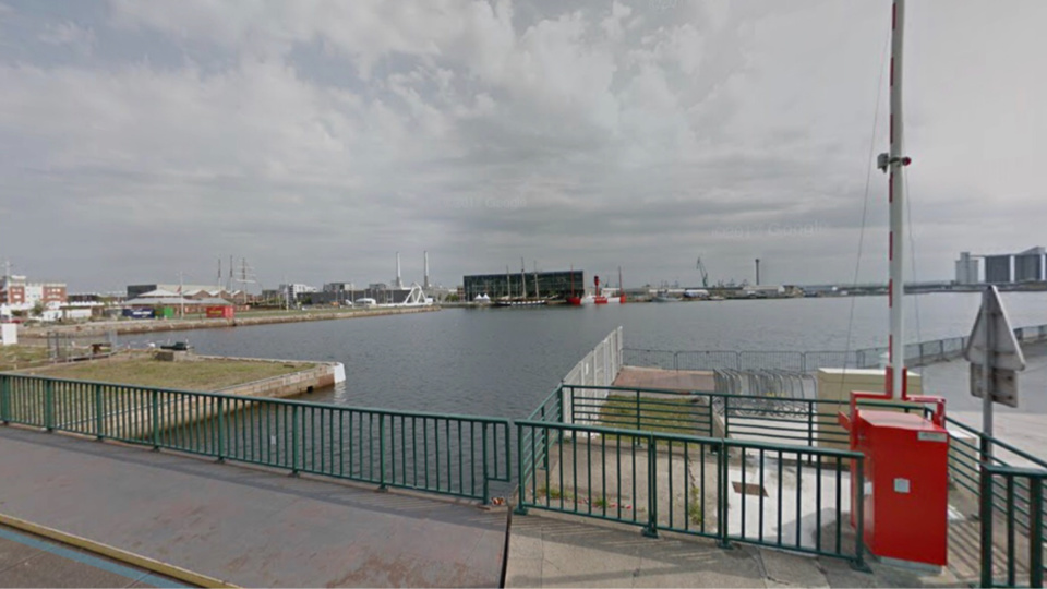 L’homme alcoolisé était tombé dans le bassin Vauban - Illustration @Google Maps