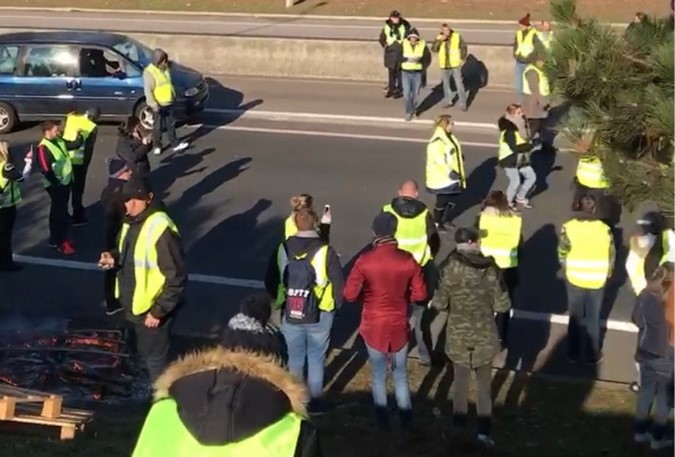 Une vingtaine de barrages filtrants sont recensés ce mercredi matin - Illustration © infonormandie