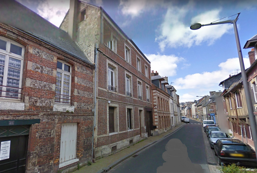 L'immeuble, situé rue Arquaise, a été évacué par précaution. Il sera examiné par des spécialistes dans les prochaines heures - Illustration © Google Maps