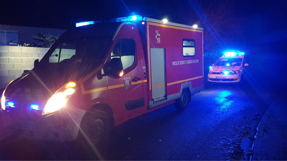 La victime, un homme de 63 ans, a été conduit au CHU avec un pronostic vital engagé - Illustration @ Infonormandie