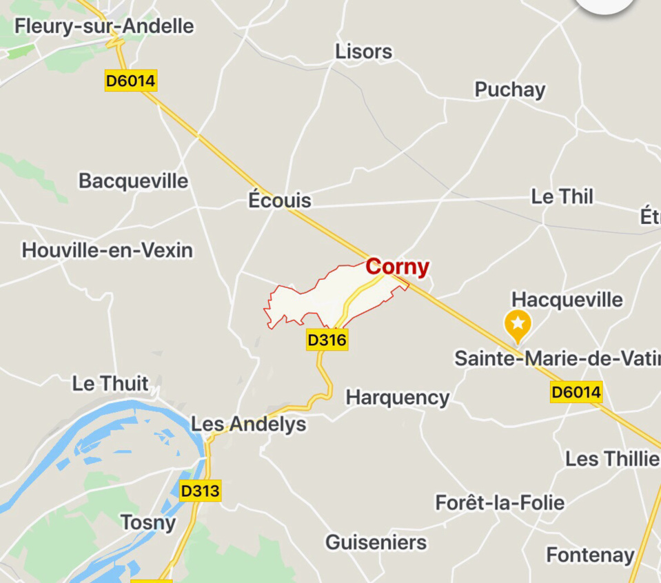 Eure : deux motards blessés dans un accident de la route près des Andelys 