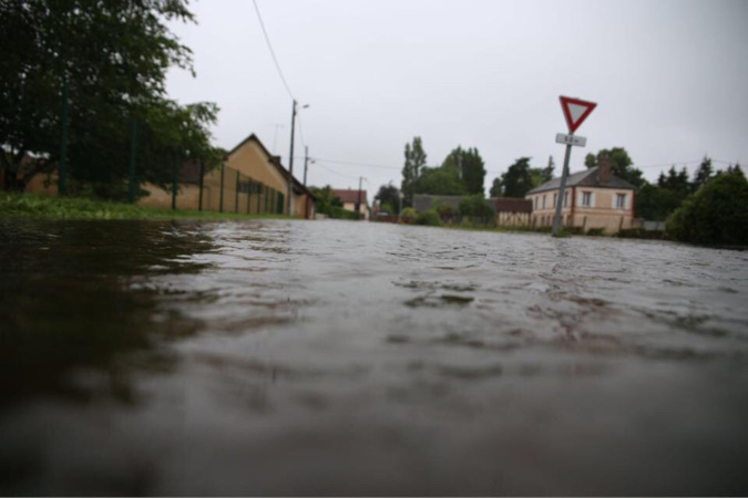 Plusieurs communes de l'Eure ont été particulièrement touchées par les inondations début juin 2018 - illustration