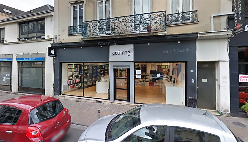 Une trentaine d'appareils de la marque Apple (Iphone, ordinateur, tablette) avait été dérobée dans la nuit de jeudi à vendredi - Illustration © Google Maps