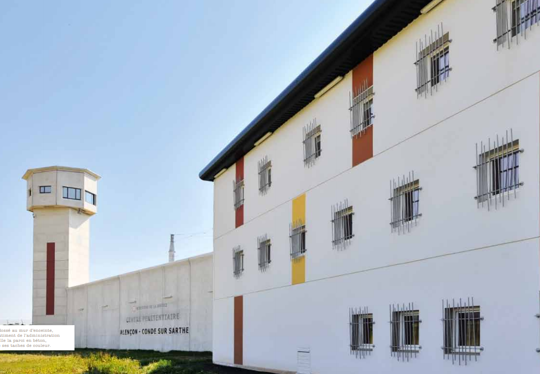 Le centre pénitentiaire d'Alençon/Condé-sur-Sarthe a une capacité de  249 places - document © Ministère de la Justice