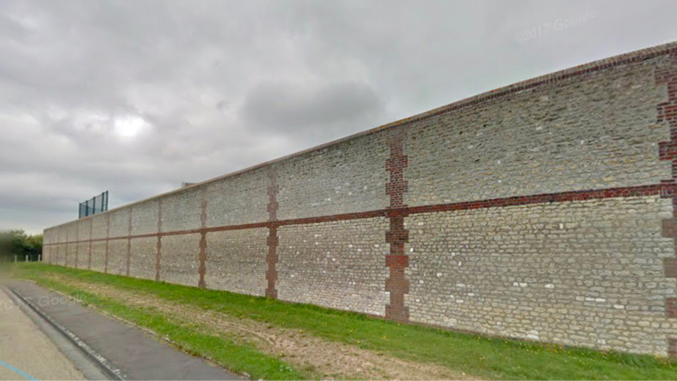 Les deux jeunes ont été interpellés près du mur d’enceinte de la prison, rue Geirges-Duhamel - illustration