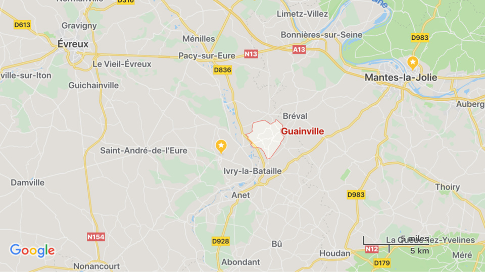 Le corps d’une policière, tuée avec son arme de service, découvert à Guainville, près de Bueil 