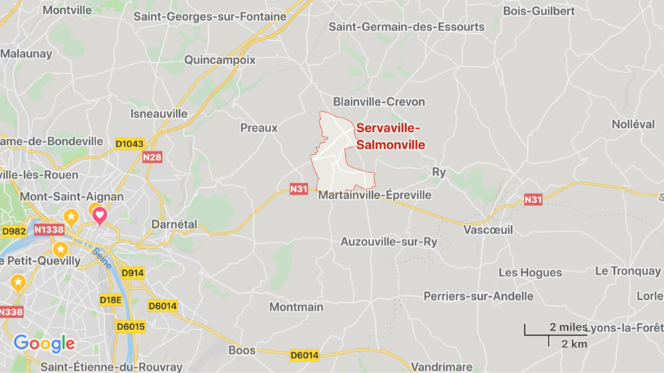 Seine-Maritime : deux femmes légèrement intoxiquées dans l’incendie de leur maison 
