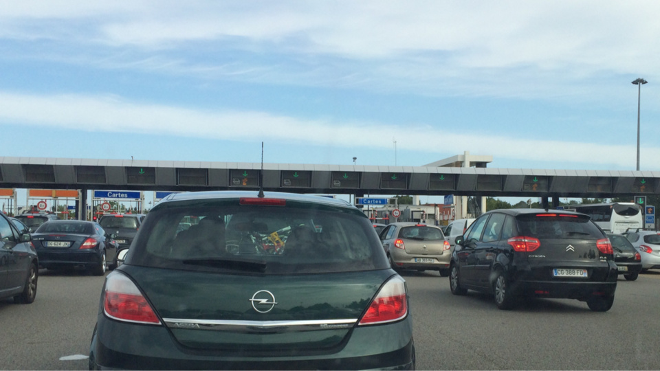 Le trafic est très difficile sur l'autoroute A13 après lé péage de Mantes-Buchelay, vers Paris - Illustration © infonormandie