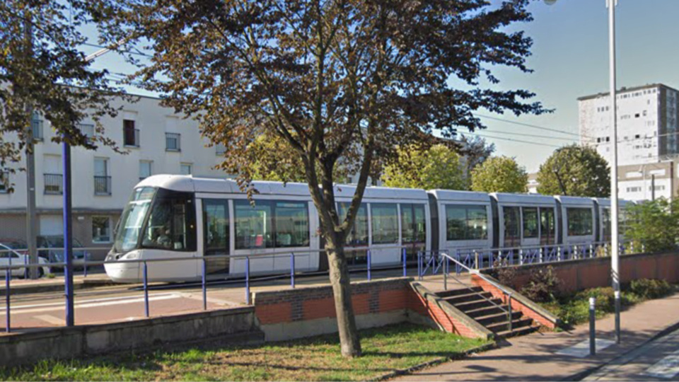 L’accident est survenu à hauteur de la station Ernest-Renan a Saint-Étienne-du-Rouvray - illustration