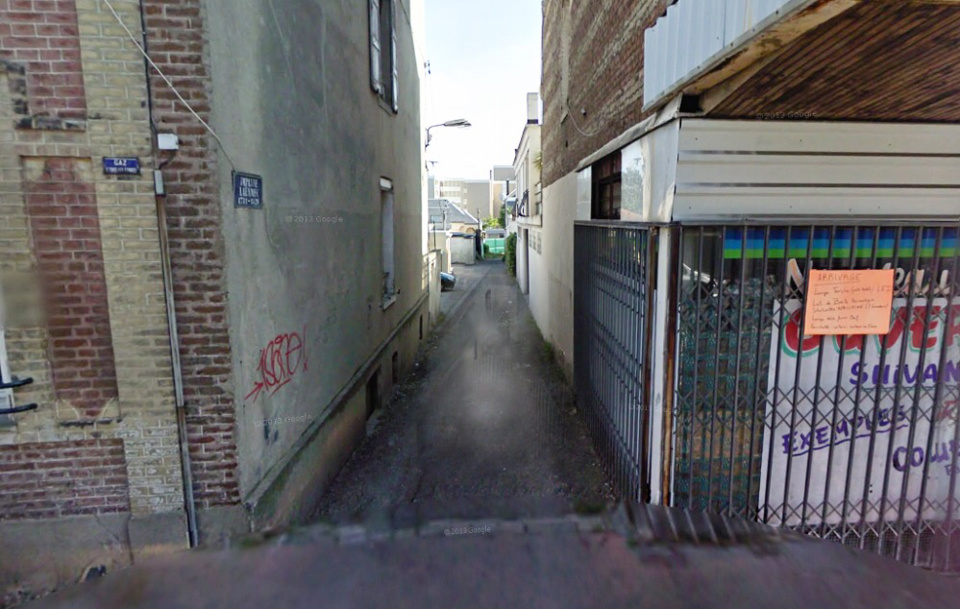 Le corps sans vie du sexagénaire a été découvert à son domicile impasse Laennec, une voie perpendiculaire à la rue Aristide-Briand, dans le quartier de Graville - Illustration © Google Maps