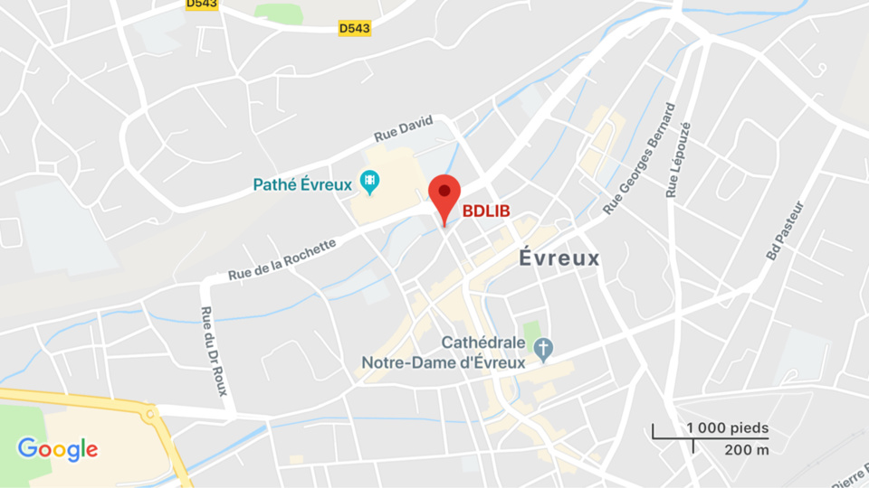 Évreux : le voleur à l’étalage avait caché les albums de BD dans son sac à dos 