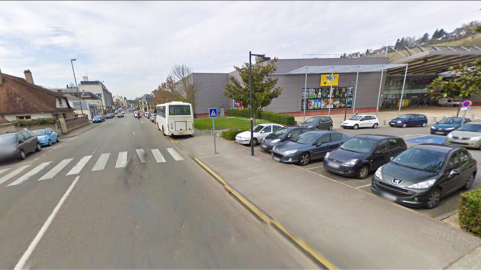 L’accident s’est produit peu après 6h30, rue du 7ème Chasseur près du cinéma Pathé - illustration