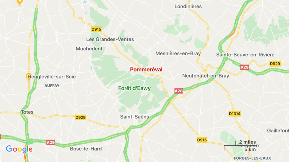 Seine-Maritime : un homme intoxiqué dans l’incendie d’une maison à Pommeréval