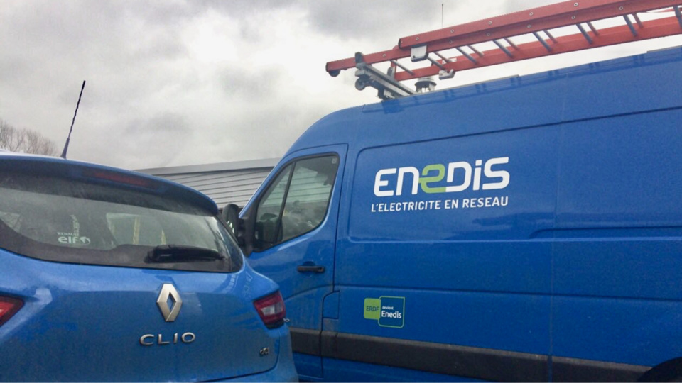 Les techniciens ont procédé à la remise en état de l'installation. Le courant a été rétabli vers 23 heures - illustration @ Enedis/Twitter