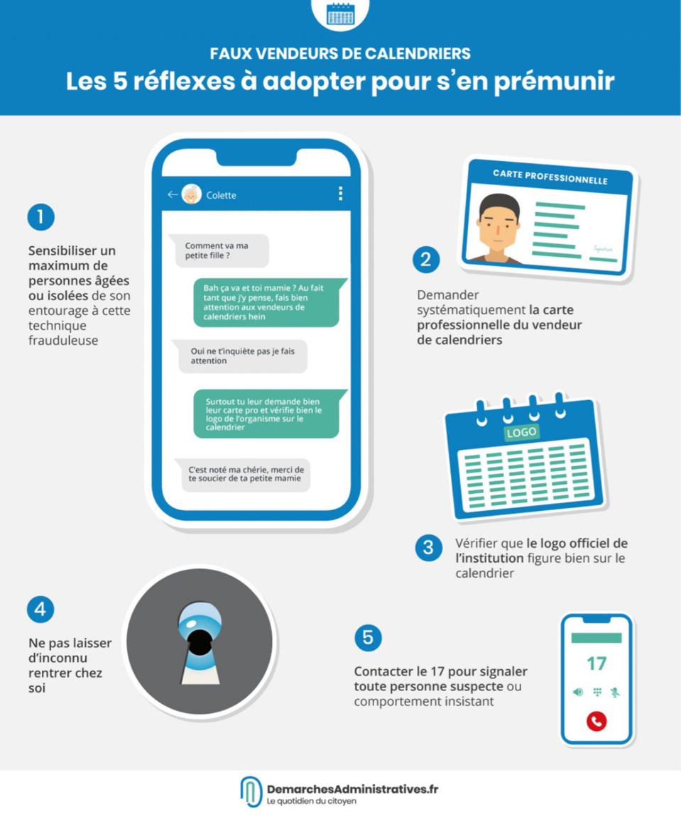 Recrudescence de faux vendeurs de calendriers à Bernay, Brionne et Le Neubourg : conseils à suivre