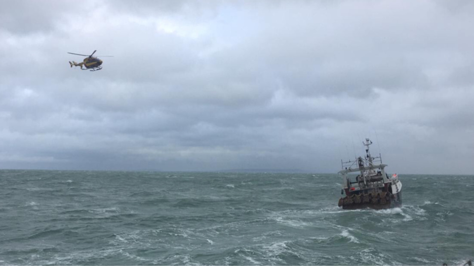 Les recherches ont été levées à 12h55 par le préfet maritime - Illustration @ Prémar/Twitter