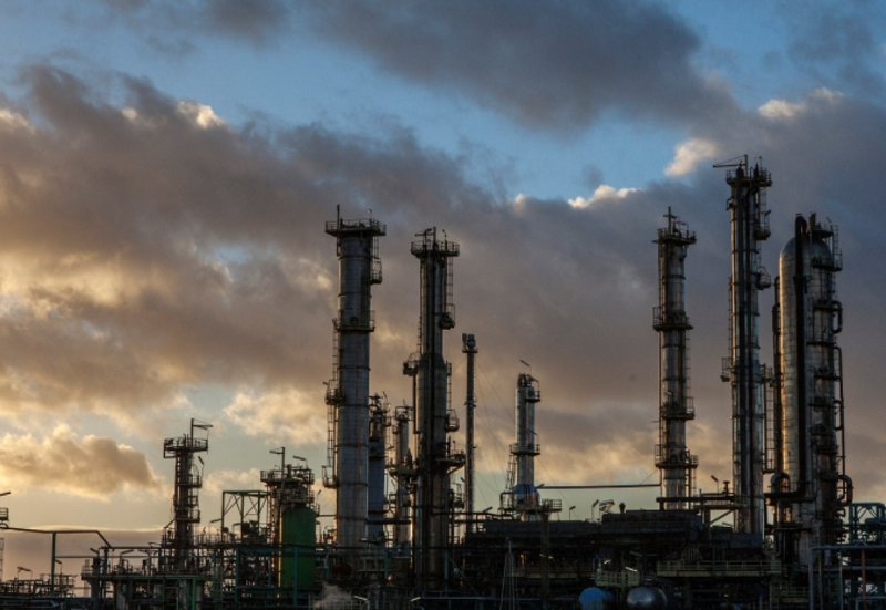 La raffinerie Total, à Gonfreville l'Orcher - Photo © Total