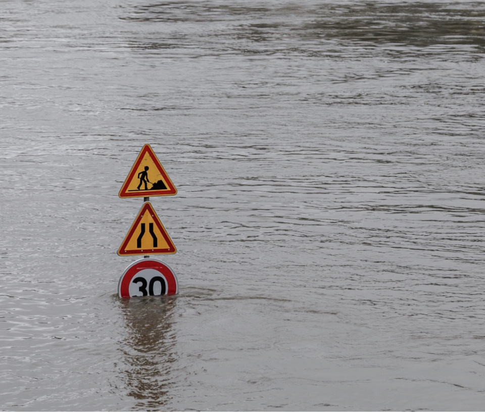 Des routes sont inondées dans les boucles de la Seine - illustration @ iStockphoto