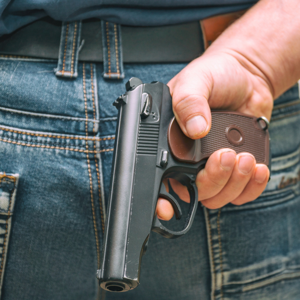 La présence de l’arme à la ceinture a tout de suite attiré l’attention des forces de l’ordre - illustration @iStockphoto