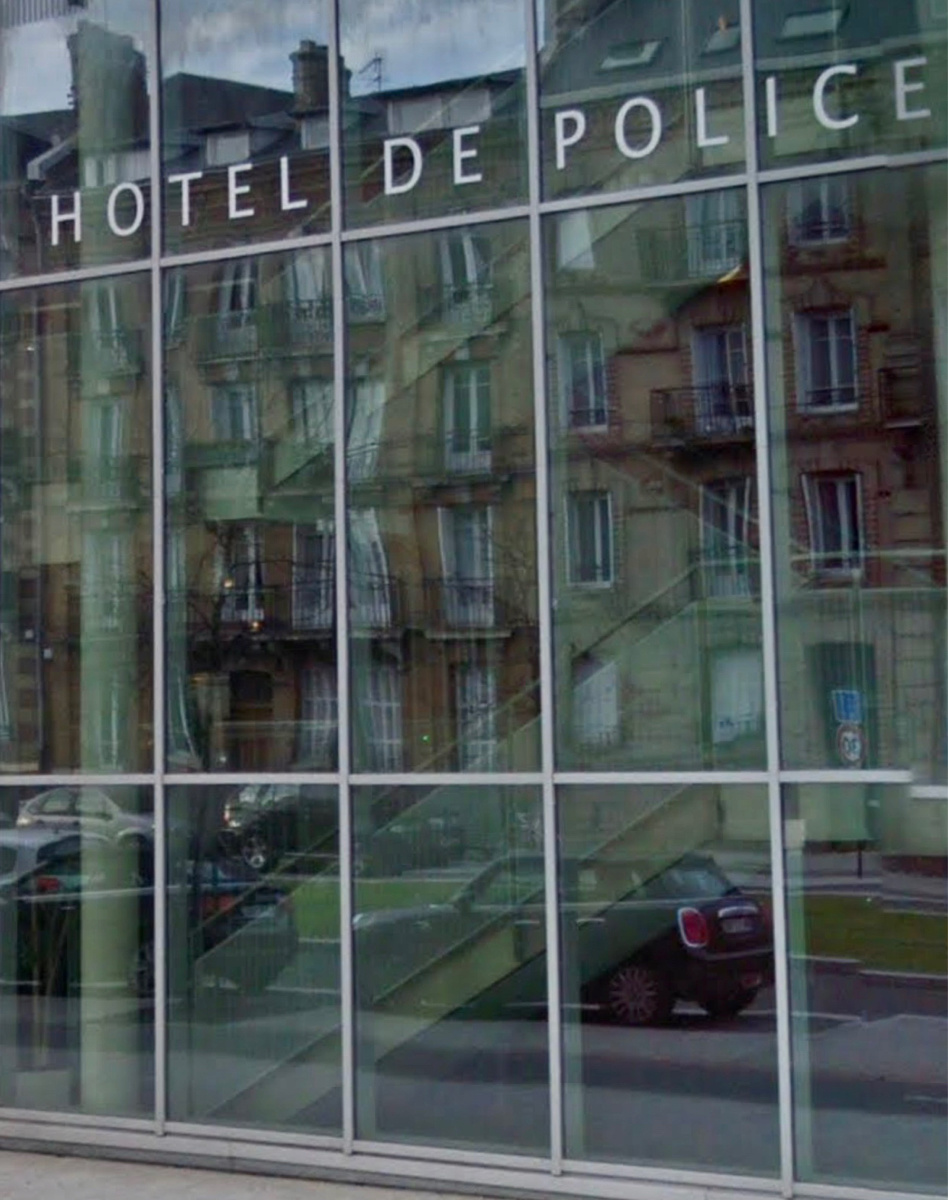 L’hôtel de police du Havre, boulevard de Strasbourg