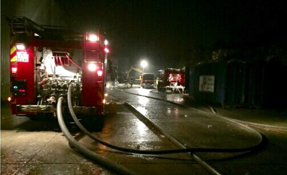 23 engins et 53 sapeurs-pompiers ont été mobilisés sur le sinistre - illustration