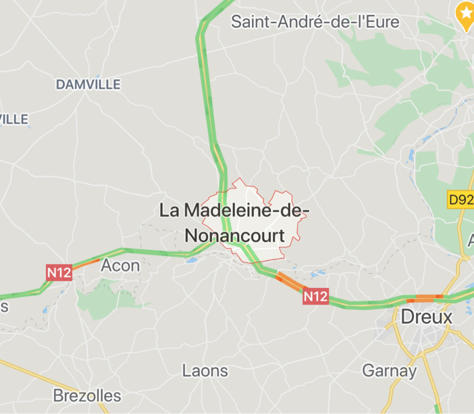 Eure : trois blessés dans un accident entre trois poids lourds à La Madeleine-de-Nonancourt