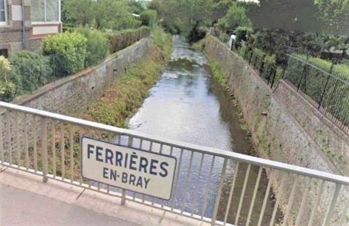 L'Epte traverse les communes de Gournay-en-Bray et de Ferrières-en-Bray