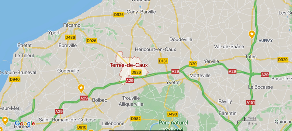 Seine-Maritime : un jeune conducteur héliporté en urgence absolue après un accident