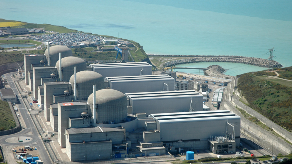 La centrale de Paluel compte quatre réacteurs