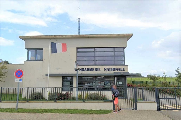 Le sexagénaire, contrôle mardi 14 juillet, en état d'ivresse dans une rue de Eu, avait été placé en dégrisement à la gendarmerie du Tréport - Illustration © Google Maps