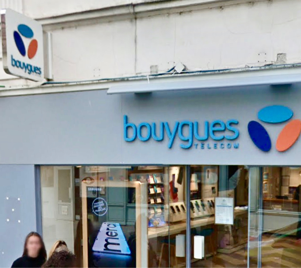 Le magasin visé est situé dans une rue commerçante - illustration @ Google Maps
