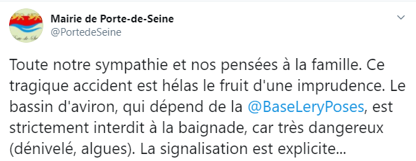 Eure : un jeune homme meurt noyé dans un bassin interdit à la baignade à Tournedos-sur-Seine 