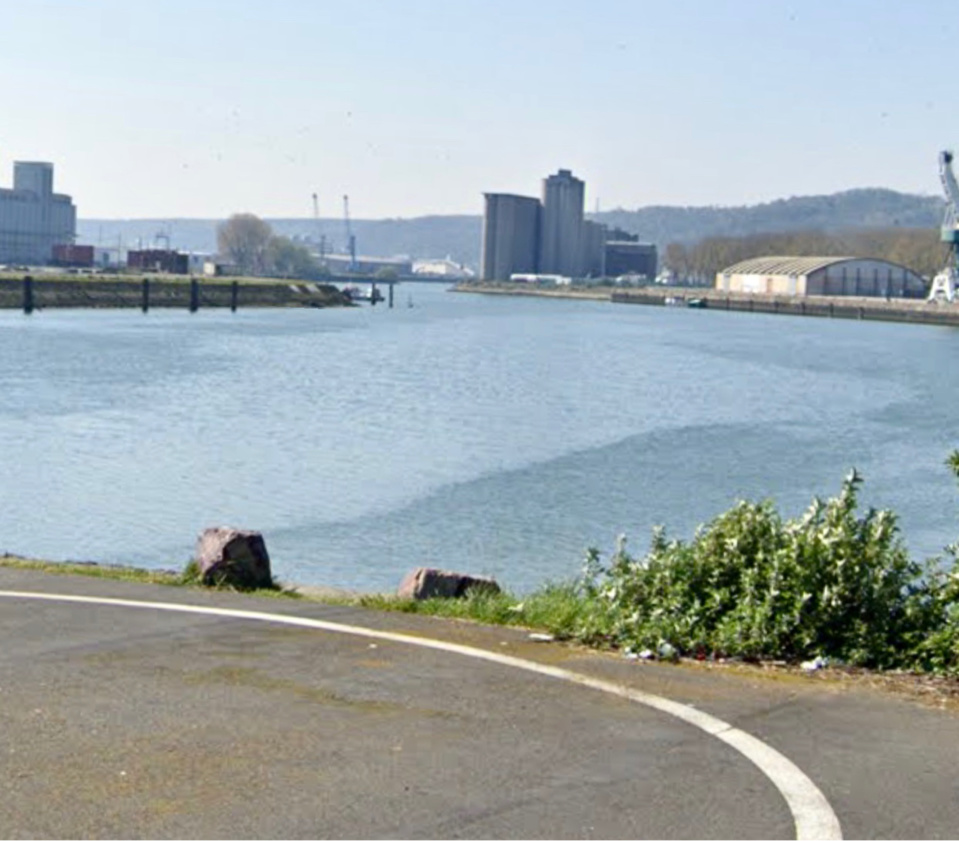 Le corps flottait à la surface du bassin Saint-Gervais - illustration @ Google Maps