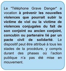 Le Havre : son ex-conjoint la gifle et la bouscule, elle active son "téléphone grave danger"