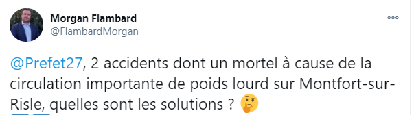 Terrible accident à Montfort-sur-Risle : une femme de 79 ans perd la vie, fauchée par un poids lourd