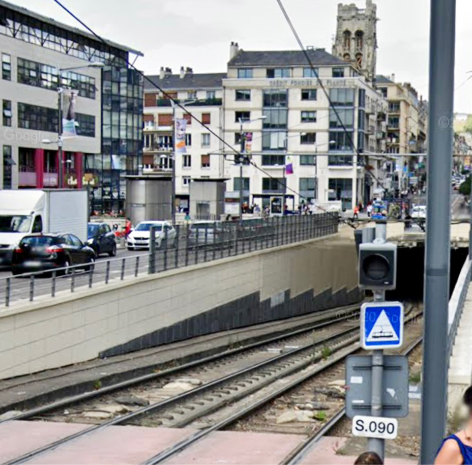 Le tunnel et la station souterraine Théâtre des Arts se sont retrouvés sous plusieurs centimètres d’eau - Illustration