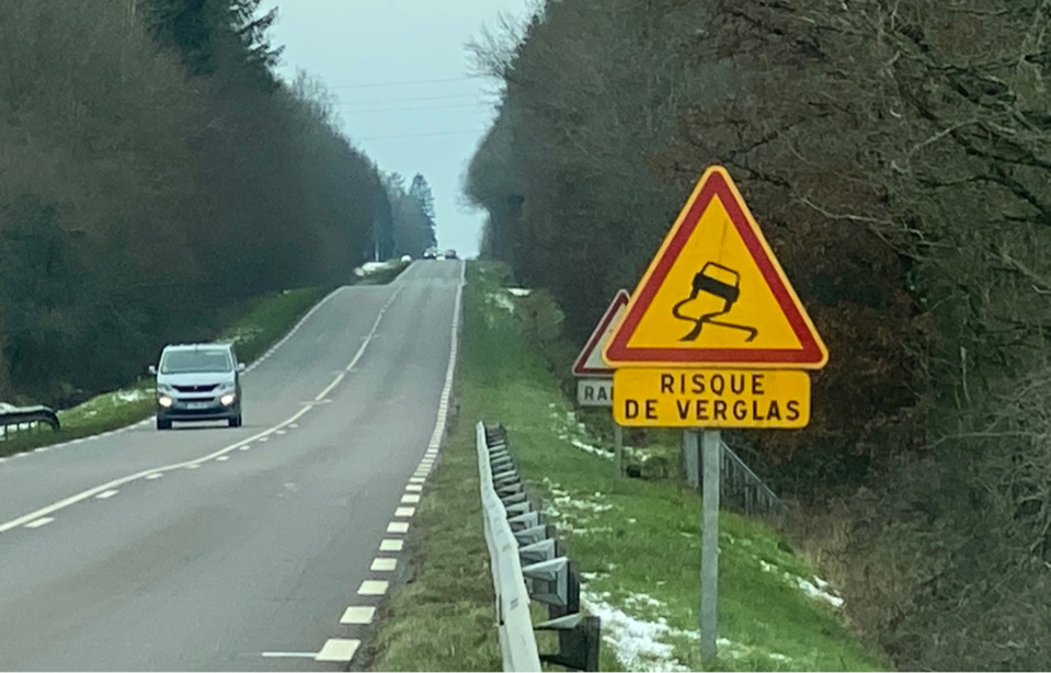 Des risques de verglas subsistent ce jeudi dans quatre des cinq départements normands - photo @ infoNormandie