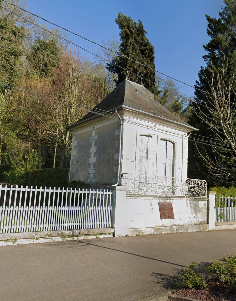Le pavillon de Gustave Flaubert à Croisset où l’écrivain est mort à l’âge de 58 ans, le 8 mai 1880