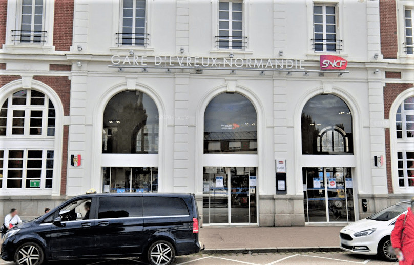 La gare d'Evreux a été privée d'électricité ce mardi matin  - Illustration ©Google Maps