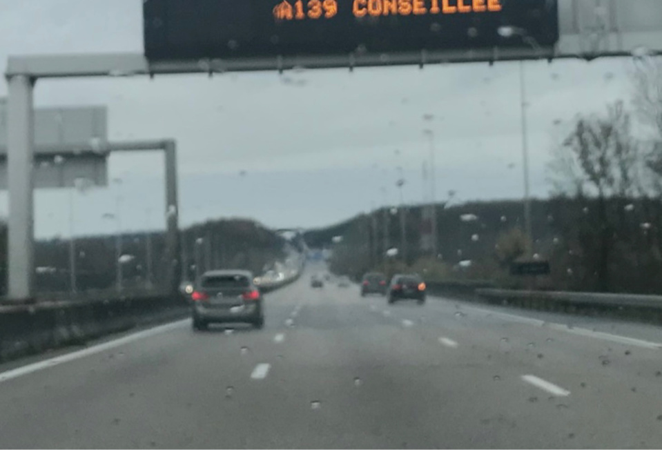 Le carambolage est survenu en fin d'après-midi sur la Sud 3 dans le sens A13 - Rouen - Illustration © infoNormandie