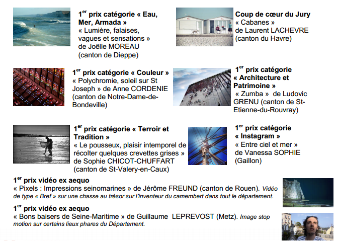 Seine-Maritime :  huit lauréats primés au 9ème concours pixels
