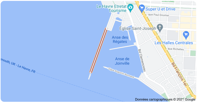 Le Havre : la digue Nord interdite d'accès et au stationnement en prévision de vents violents