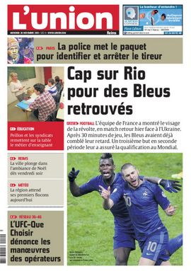 L'exploit des Bleus à la "Une" de la presse régionale