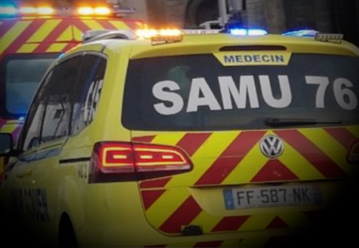 Une des victimes est blessée grièvement et trois autres sont en urgence relative, selon le bilan provisoire établi par les secours au cours de la nuit - Illustration @ infoNormandie
